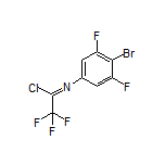 N-(4-Bromo-3,5-difluorophenyl)-2,2,2-trifluoroacetimidoyl Chloride