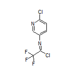 N-(6-Chloro-3-pyridyl)-2,2,2-trifluoroacetimidoyl Chloride