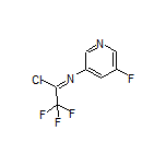 2,2,2-Trifluoro-N-(5-fluoro-3-pyridyl)acetimidoyl Chloride