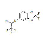 N-(2,2-Difluorobenzo[d][1,3]dioxol-5-yl)-2,2,2-trifluoroacetimidoyl Chloride