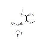 2,2,2-Trifluoro-N-(2-methoxy-3-pyridyl)acetimidoyl Chloride