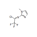 2,2,2-Trifluoro-N-(1-methyl-2-imidazolyl)acetimidoyl Chloride