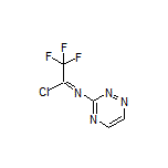 2,2,2-Trifluoro-N-(1,2,4-triazin-3-yl)acetimidoyl Chloride