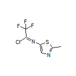 2,2,2-Trifluoro-N-(2-methyl-5-thiazolyl)acetimidoyl Chloride