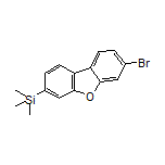 (7-Bromodibenzo[b,d]furan-3-yl)trimethylsilane