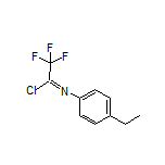 N-(4-Ethylphenyl)-2,2,2-trifluoroacetimidoyl Chloride