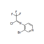 N-(3-Bromo-4-pyridyl)-2,2,2-trifluoroacetimidoyl Chloride