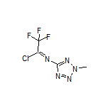 2,2,2-Trifluoro-N-(2-methyl-2H-tetrazol-5-yl)acetimidoyl Chloride