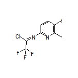 2,2,2-Trifluoro-N-(5-iodo-6-methyl-2-pyridyl)acetimidoyl Chloride