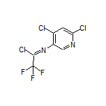 N-(4,6-Dichloro-3-pyridyl)-2,2,2-trifluoroacetimidoyl Chloride