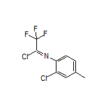 N-(2-Chloro-4-methylphenyl)-2,2,2-trifluoroacetimidoyl Chloride