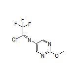 2,2,2-Trifluoro-N-(2-methoxy-5-pyrimidinyl)acetimidoyl Chloride