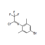 N-(4-Bromo-2,6-dimethylphenyl)-2,2,2-trifluoroacetimidoyl Chloride