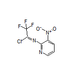 2,2,2-Trifluoro-N-(3-nitro-2-pyridyl)acetimidoyl Chloride