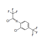 N-[2-Chloro-4-(trifluoromethyl)phenyl]-2,2,2-trifluoroacetimidoyl Chloride