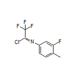 2,2,2-Trifluoro-N-(3-fluoro-4-methylphenyl)acetimidoyl Chloride