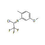 2,2,2-Trifluoro-N-(5-methoxy-2-methylphenyl)acetimidoyl Chloride