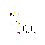 N-(2-Chloro-4-iodophenyl)-2,2,2-trifluoroacetimidoyl Chloride