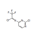 N-(2-Chloro-4-pyrimidinyl)-2,2,2-trifluoroacetimidoyl Chloride