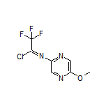 2,2,2-Trifluoro-N-(5-methoxy-2-pyrazinyl)acetimidoyl Chloride