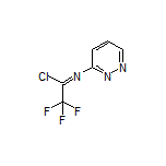 2,2,2-Trifluoro-N-(3-pyridazinyl)acetimidoyl Chloride