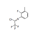 2,2,2-Trifluoro-N-(2-fluoro-3-methylphenyl)acetimidoyl Chloride