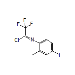 2,2,2-Trifluoro-N-(4-iodo-2-methylphenyl)acetimidoyl Chloride