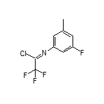 2,2,2-Trifluoro-N-(3-fluoro-5-methylphenyl)acetimidoyl Chloride