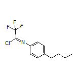 N-(4-Butylphenyl)-2,2,2-trifluoroacetimidoyl Chloride