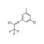 N-(3-Chloro-5-methylphenyl)-2,2,2-trifluoroacetimidoyl Chloride