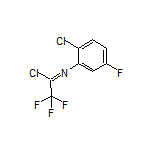 N-(2-Chloro-5-fluorophenyl)-2,2,2-trifluoroacetimidoyl Chloride