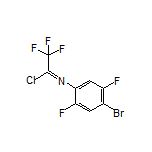 N-(4-Bromo-2,5-difluorophenyl)-2,2,2-trifluoroacetimidoyl Chloride