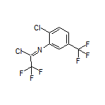 N-[2-Chloro-5-(trifluoromethyl)phenyl]-2,2,2-trifluoroacetimidoyl Chloride