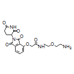 N-[2-(2-Aminoethoxy)ethyl]-2-[[2-(2,6-dioxo-3-piperidyl)-1,3-dioxo-4-isoindolinyl]oxy]acetamide