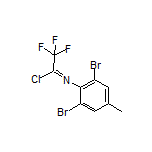 N-(2,6-Dibromo-4-methylphenyl)-2,2,2-trifluoroacetimidoyl Chloride