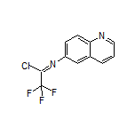 2,2,2-Trifluoro-N-(6-quinolyl)acetimidoyl Chloride