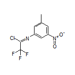 2,2,2-Trifluoro-N-(3-methyl-5-nitrophenyl)acetimidoyl Chloride