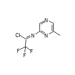 2,2,2-Trifluoro-N-(6-methyl-2-pyrazinyl)acetimidoyl Chloride