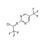 2,2,2-Trifluoro-N-[5-(trifluoromethyl)-2-pyrimidinyl]acetimidoyl Chloride