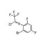 N-(2-Bromo-4,6-difluorophenyl)-2,2,2-trifluoroacetimidoyl Chloride