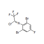 N-(2,6-Dibromo-4-fluorophenyl)-2,2,2-trifluoroacetimidoyl Chloride