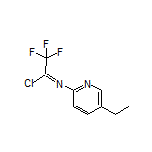 N-(5-Ethyl-2-pyridyl)-2,2,2-trifluoroacetimidoyl Chloride