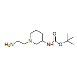 1-(2-Aminoethyl)-N-Boc-piperidin-3-amine