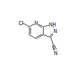 6-Chloro-1H-pyrazolo[3,4-b]pyridine-3-carbonitrile