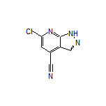 6-Chloro-1H-pyrazolo[3,4-b]pyridine-4-carbonitrile