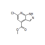 Methyl 6-Chloro-1H-pyrazolo[3,4-b]pyridine-4-carboxylate