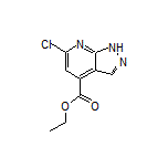 Ethyl 6-Chloro-1H-pyrazolo[3,4-b]pyridine-4-carboxylate