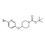 2-Bromo-5-[(1-Boc-4-piperidyl)oxy]pyridine