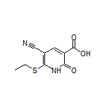 5-Cyano-6-(ethylthio)-2-oxo-1,2-dihydropyridine-3-carboxylic Acid