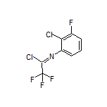 N-(2-Chloro-3-fluorophenyl)-2,2,2-trifluoroacetimidoyl Chloride